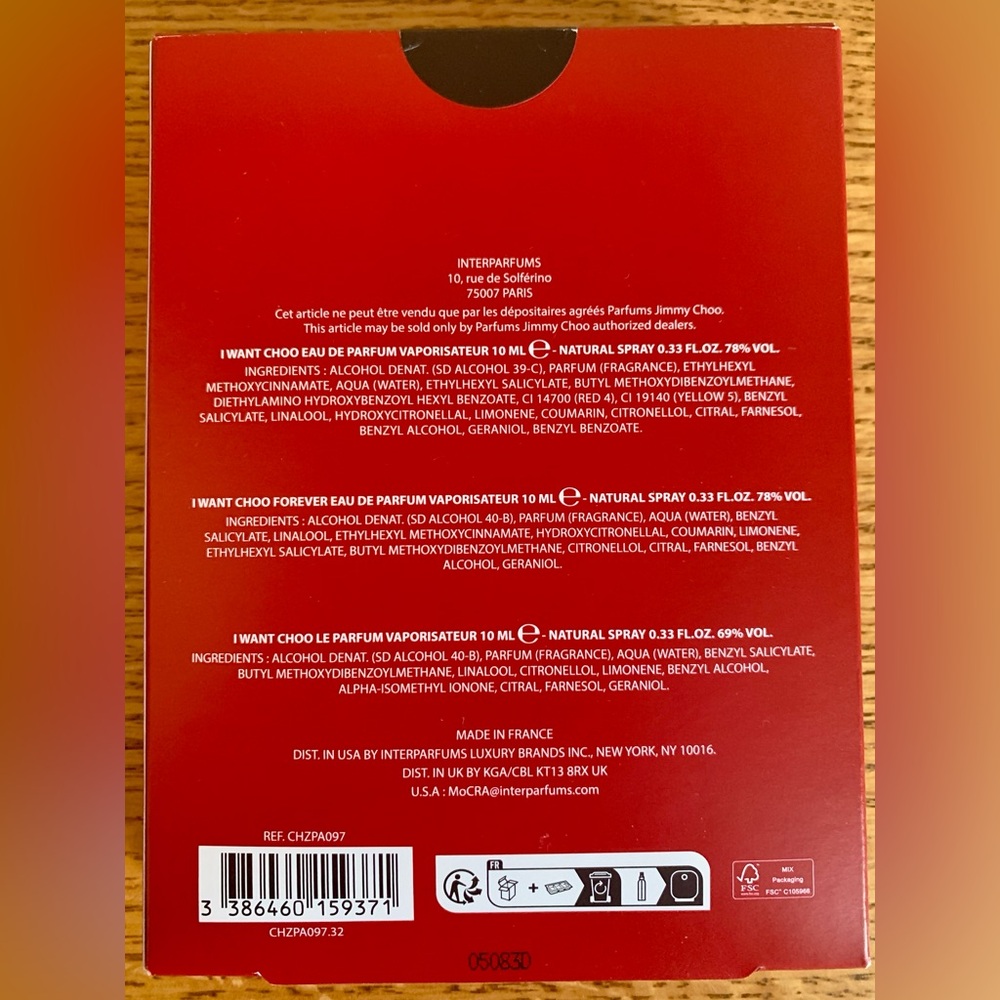 Jimmy Choo 3-piece fragrance set NEW - Picture 5 of 8